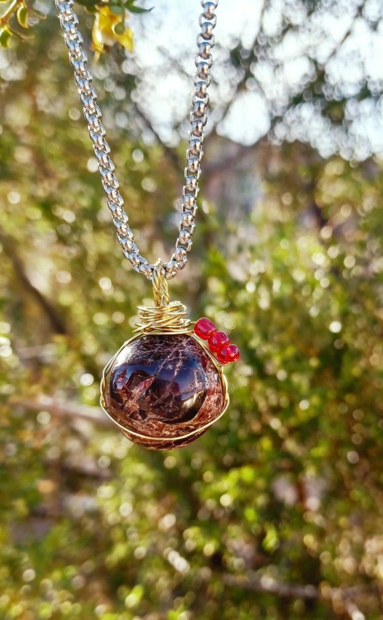 NEW UNIQUE GARNET JANUARY AND AQUAMARINE MARCH GEMSTONES BIRTHSTONES JEWELRY