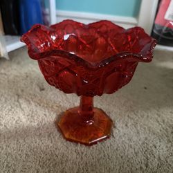 LE Smith Pedestal Compote Bowl