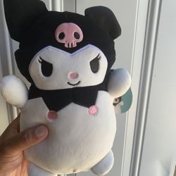 Kuromi plushie squishmallows brand new with tags 