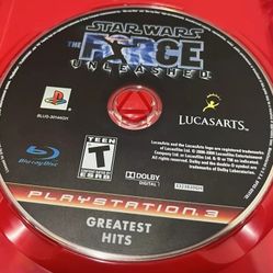 PLAYSTATION 3: STAR WARS FORCE UNLEASHED GREATEST HITS 