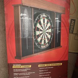 Dartboard cabinet -New In Box