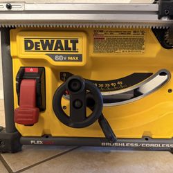 DEWALT FlexVolt Table Saw