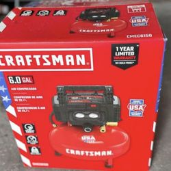 Compressor Air Craftsman Bran New Whit Accessories 