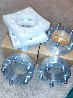 2" (5x5.5) (1/2 x 20) 108mm KAX Aluminum Wheel Spacer