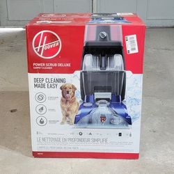 Hoover Power Scrub Deluxe Carpet Cleaner Machine and Upright Shampooer [FH50141] - NEW! 🔥