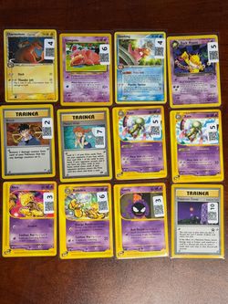 Vintage Pokemon card lot