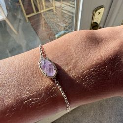 Kendra Scott Amethyst Bracelet 