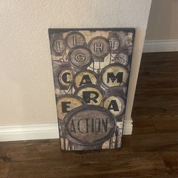 Movie Light Up Wall Art