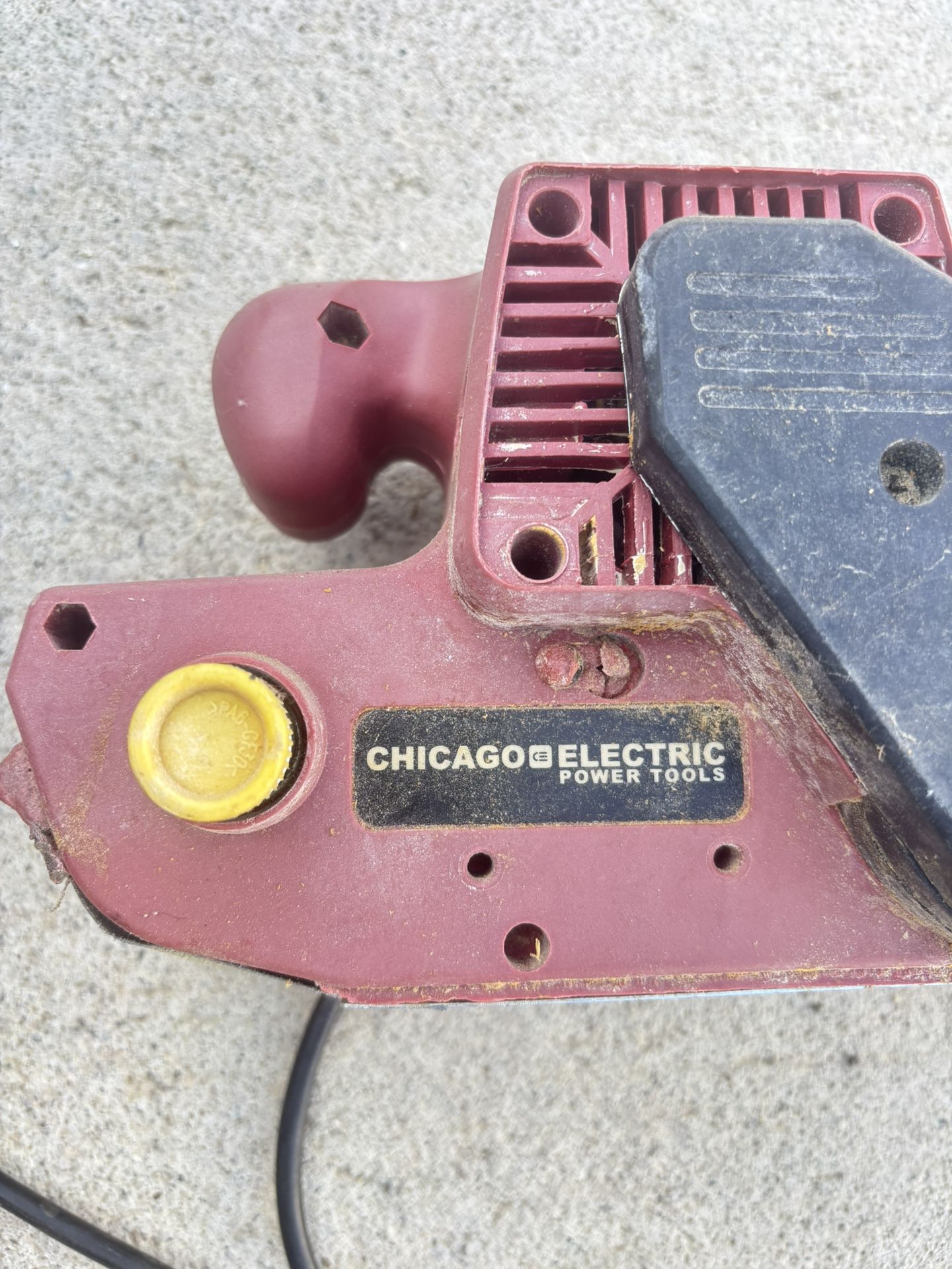 Chicago Electric Power Belt Sander With Belts
