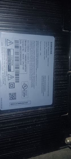 65-inch Samsung 4K UHD Smart TV
