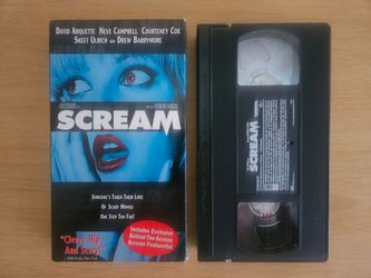 Antique Rare Scream VHS Movie