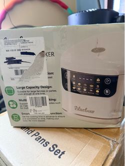 Bluebow Smart Rice & Grain Cooker – Digital Touch