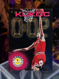 Toni Kukoc NBA Hoops Buzzer Beater Basketball Card