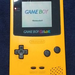 Nintendo Gameboy Color Yellow 