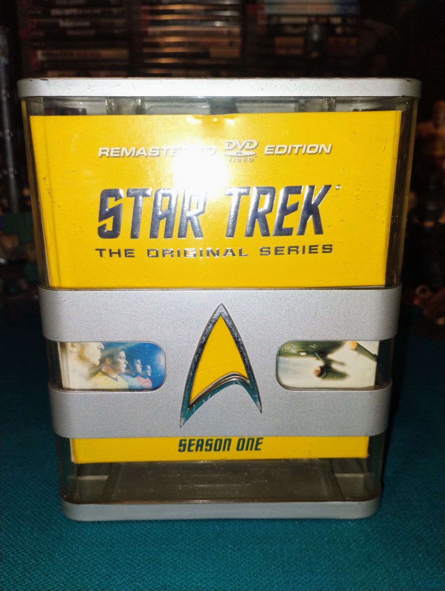 Star Trek Complete 1st Season 8-Disc Box Set " Original Series " ( Vintage 2004 )
