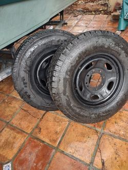 2 wheel And Tires Size 17 ,F250