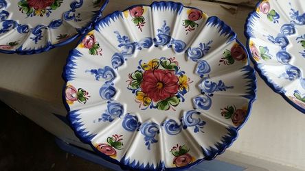 Gorgeous Hand Painted Portuguese Plates!