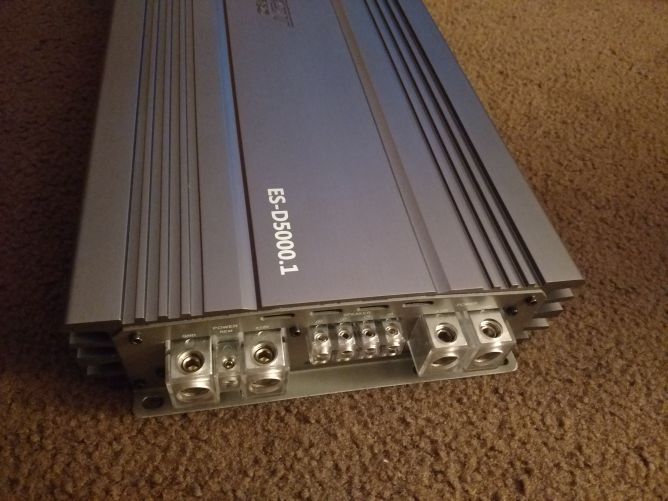 Car amp everest ES-D5000 monoblock