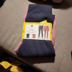 Girls 7/8 Fleece Leggings