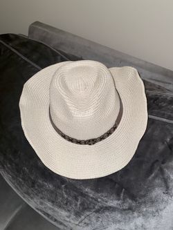 Adjustable ofc white cowboy hat