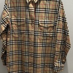 Burberry Woman Collar Shirt 