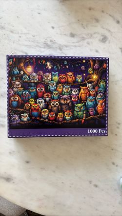 The Owl Family - 1000 Piece Puzzle 