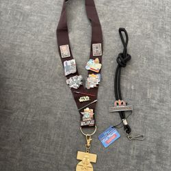 Star Wars Lanyard & pins,bolo