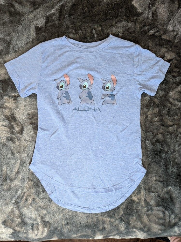 Lilo & Stitch ALOHA Youth Scoop Shirt