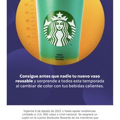 Mexico Hot Cup Color Changing Starbucks 