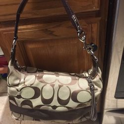 Authentic Coach Logo Bag