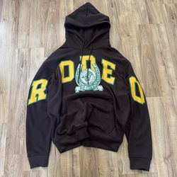 Brown And Yellow Hoodie