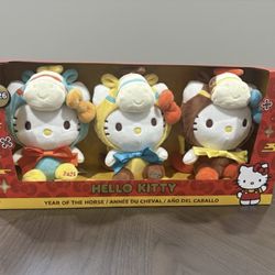 Hello Kitty Year Horse Plush