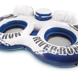 River Run 2 Inflatable Floating Lounge 2 Person Float