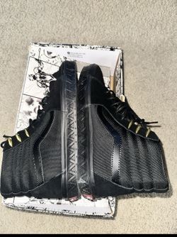 Size 10.5 - VANS Marvel x SK8-HI Black Panther