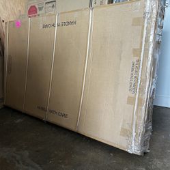 American Legend Brookdale 90 In. Pool Table with Rustic Wood Finish and Navy Blue Cloth