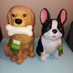 New Dog Statues