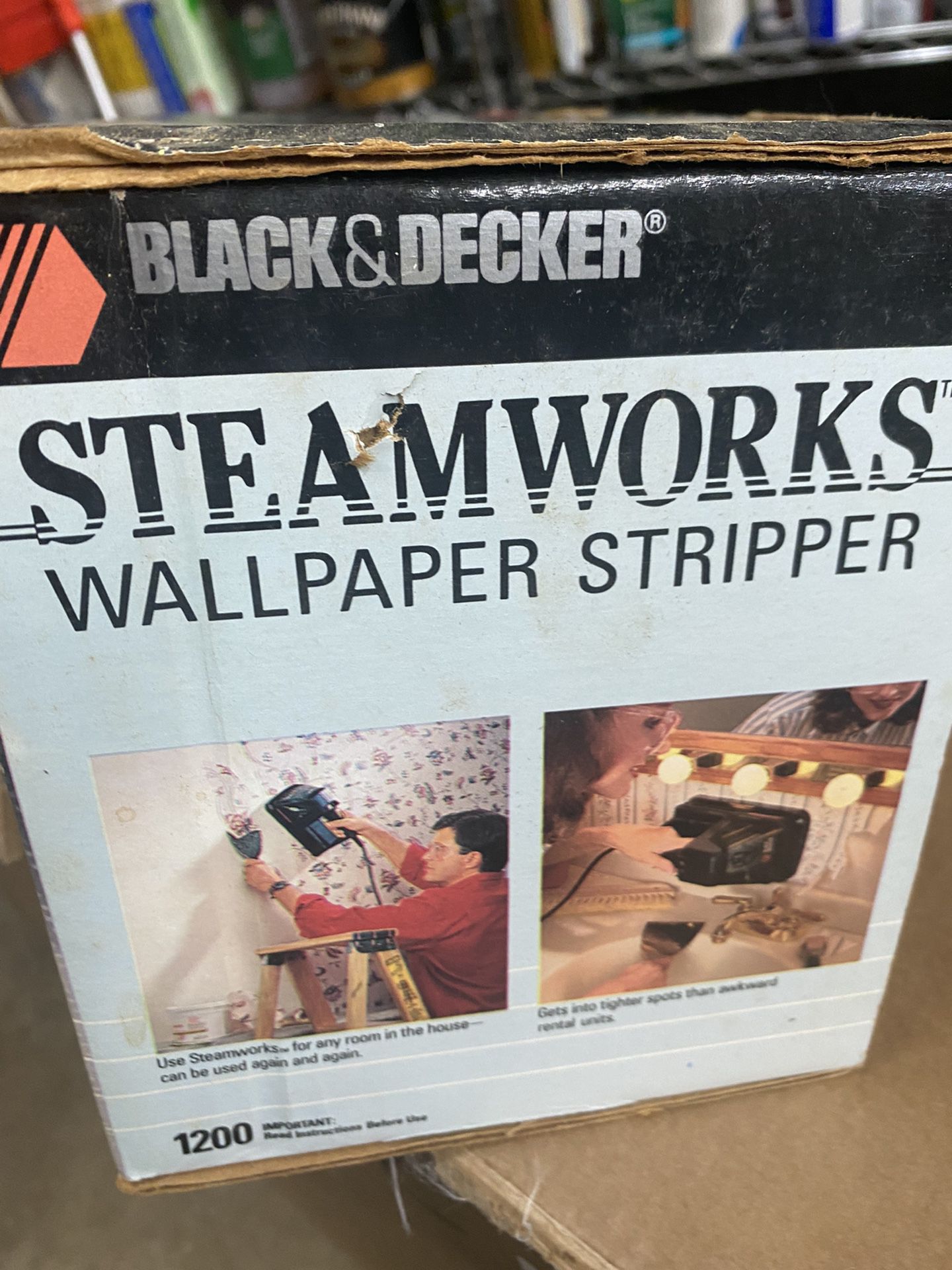 Black and Decker Steamworks  Wallpaper Steamer 