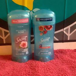 2-secret Clear Gel 2 For $10