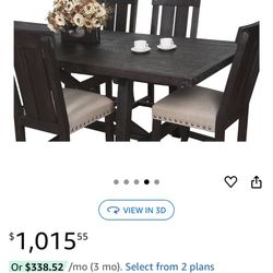 Pine Wood Dining Table 