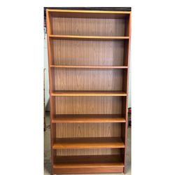 Bookcase Tall Book Case Shelf Wood Cabinet 