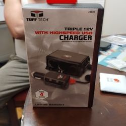 New Triple 12V Charger 