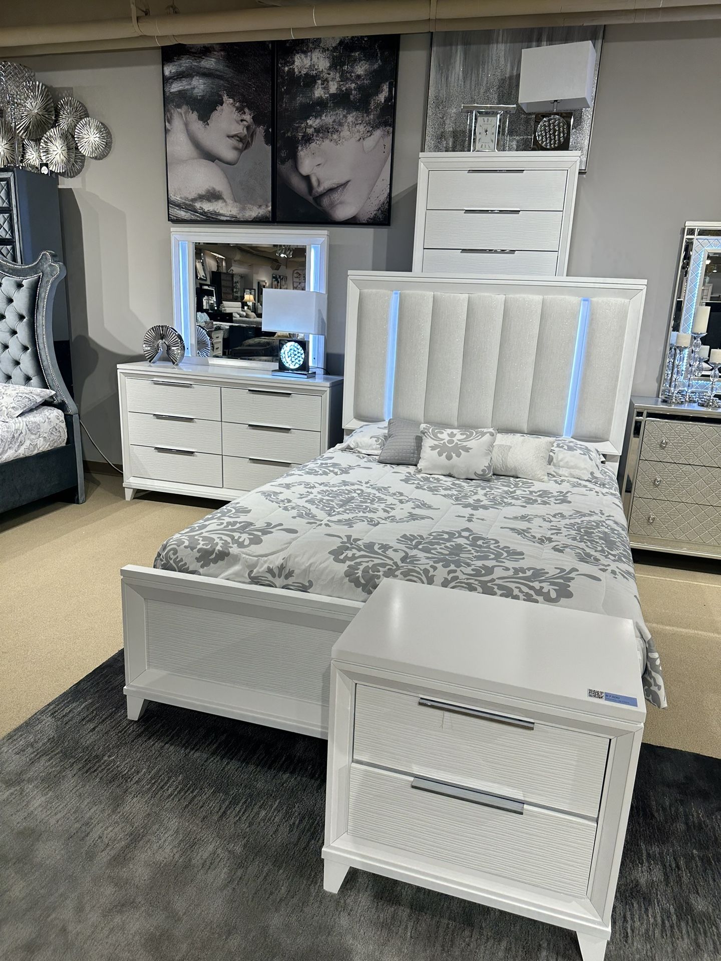 4PC Queen Bedroom Set 🔥 Same Day Delivery 🚚
