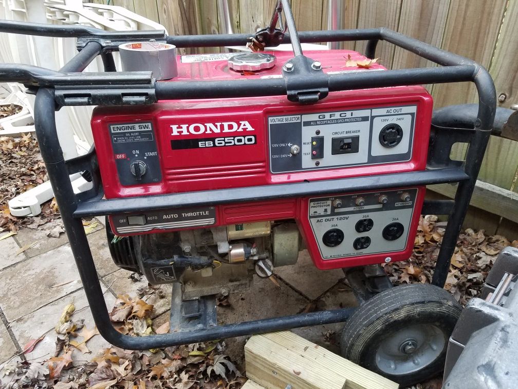 Honda EB6500sx Generator