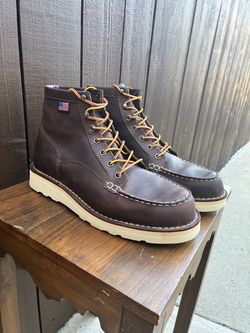 Daneer BULL RUN BROWN SOFT TOES SIZE 9D