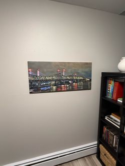 Jeffersonville, Kentucky Bridge | Canvas wall art