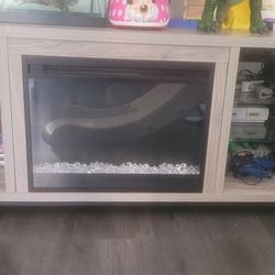 Fireplace TV Stand
