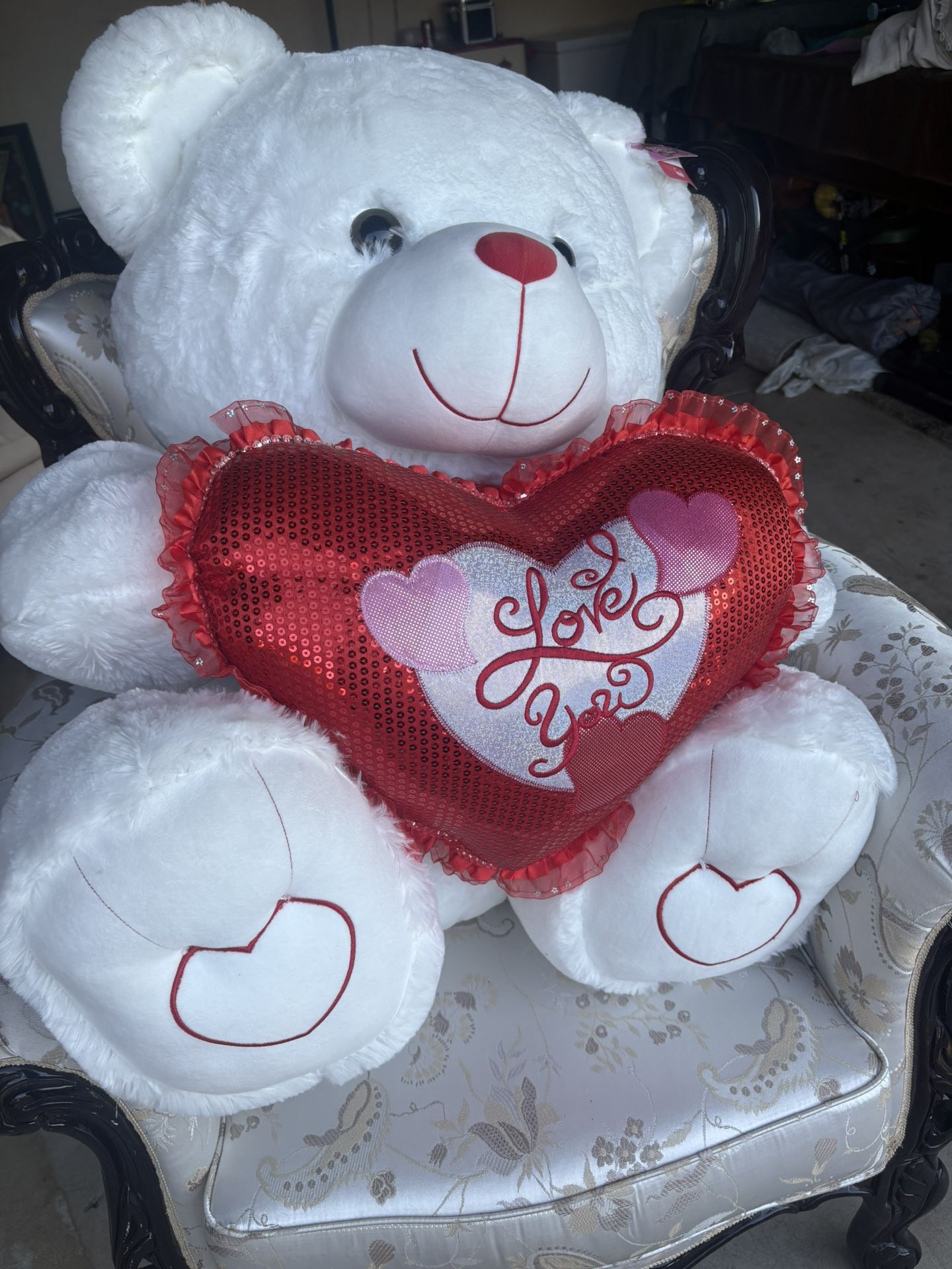 Bear For Sale With Chair .