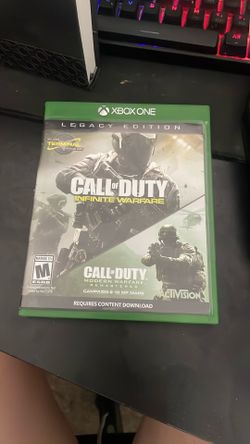 Call of Duty Infinite Warfare/ Modern Warfare Remastered game for Xbox