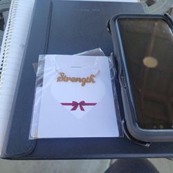 14k Gold Plated Necklace Pendant STRENGTH Nice Gift