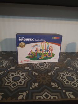 Magnetic Building Sticks